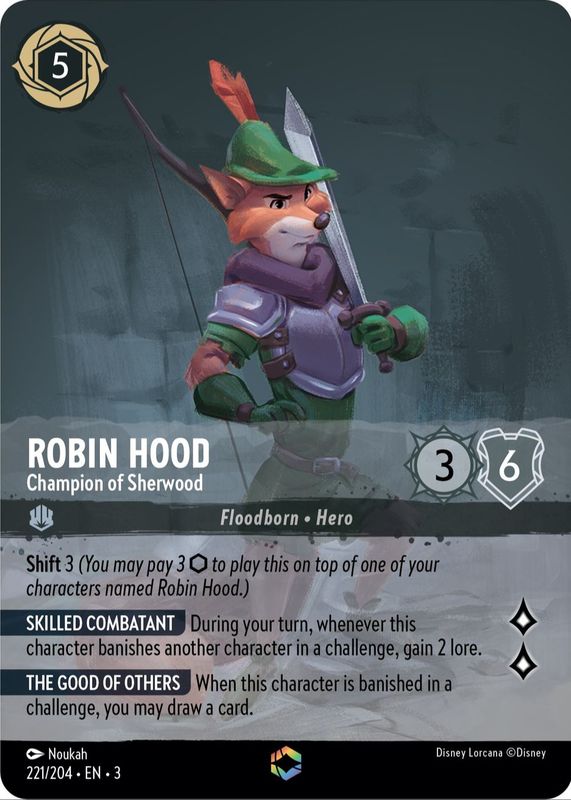Robin Hood - Champion of Sherwood 2024 Into the Inklands #221/204